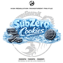 Load image into Gallery viewer, SubZero Cookies PNG