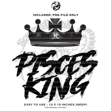 Load image into Gallery viewer, King Zodiac Set - Water Signs PNG