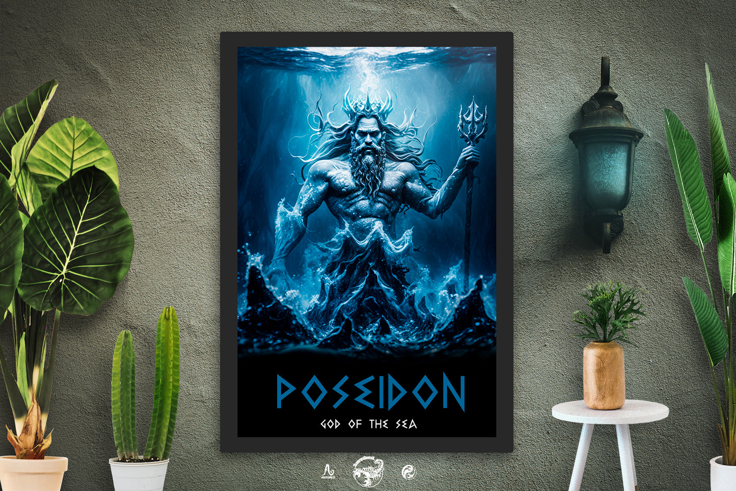 Poseidon Poster - Wall Art