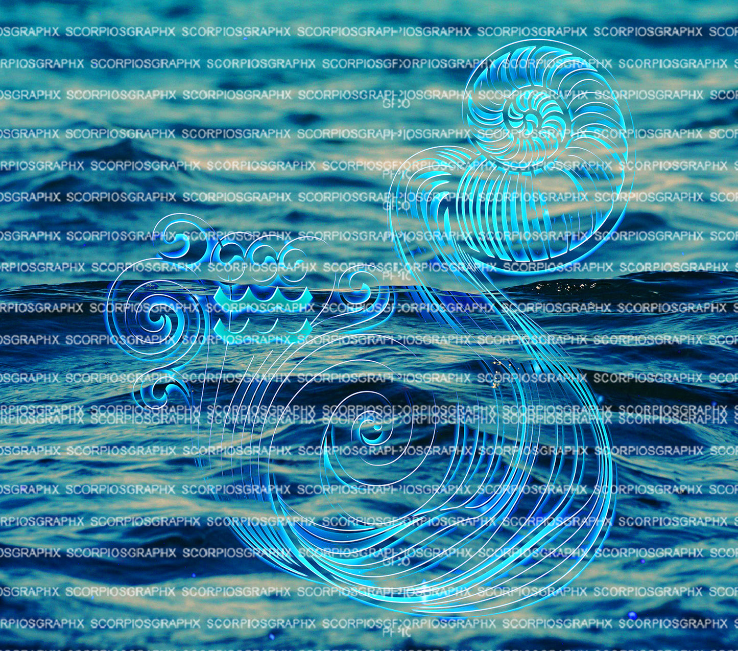 Aquarius PNG | Sublimation | Tumbler Wrap Design | Digital Download