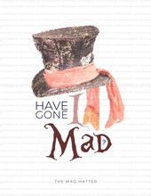 Load image into Gallery viewer, Gone Mad Poster - Wall Art Printable