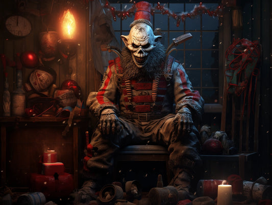 Christmas Horror Ai Art