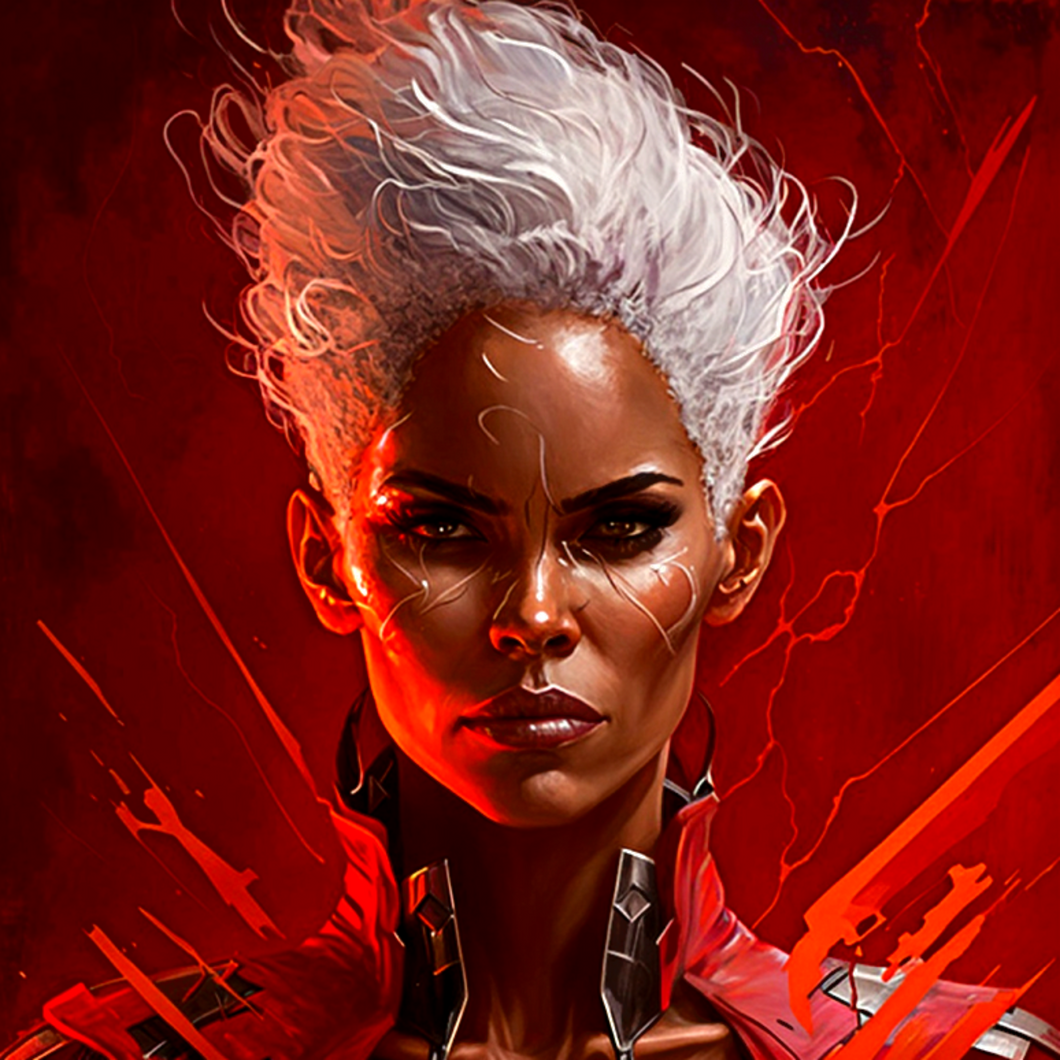 Halle Berry - Storm AI ART