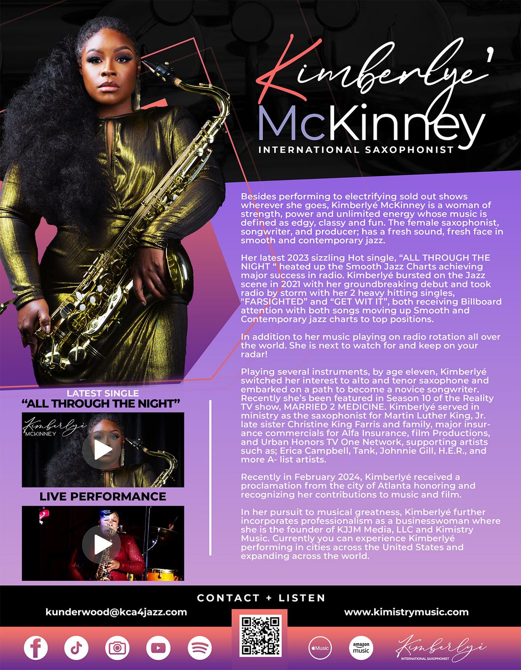 EPK Kits + One Page Press Kits