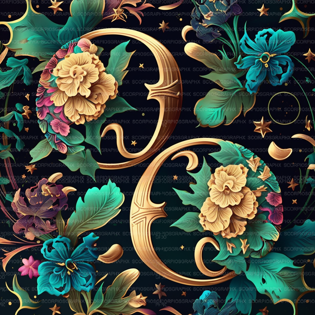 Antique Floral PNG | Sublimation | Tumbler Wrap Design | Digital Download
