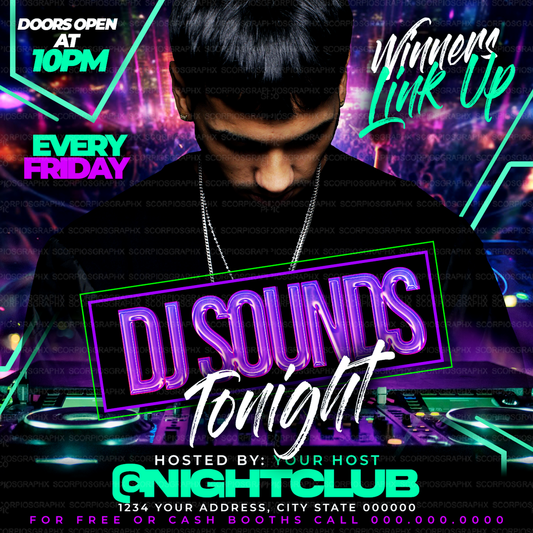 DJ Flyer Template
