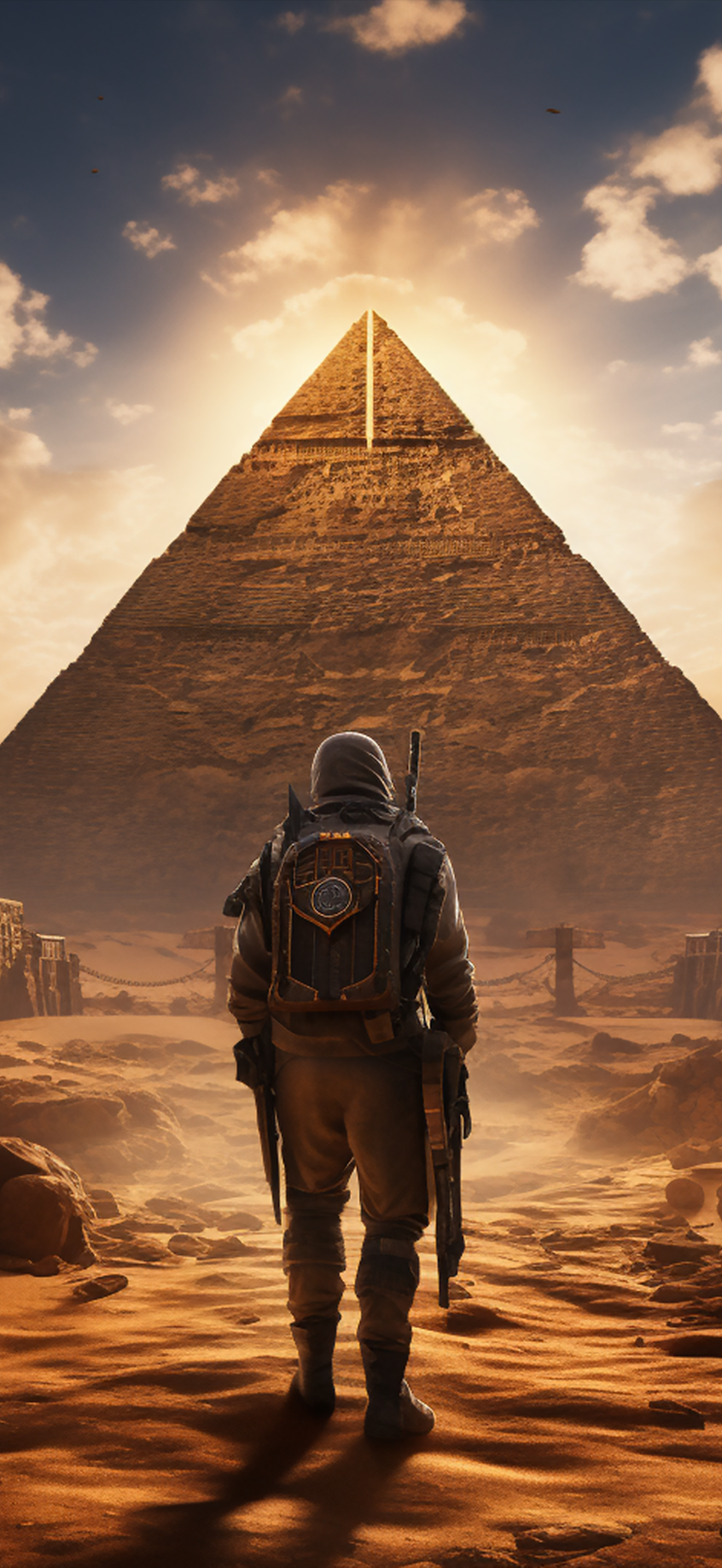 Pyramids iphone Wallpaper