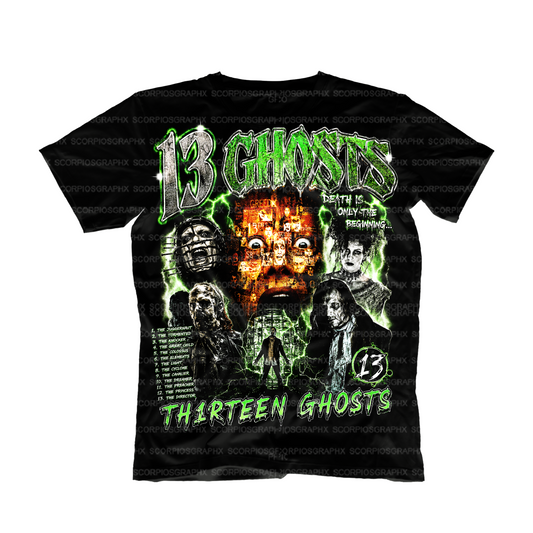 13 Ghosts 90s Grunge Tshirt PNG