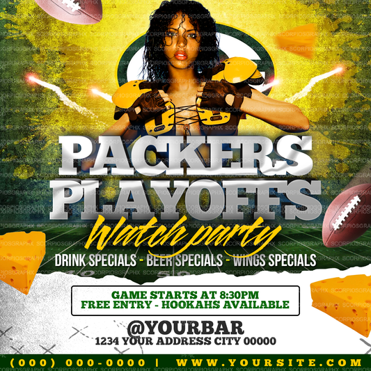 Football Team GB Flyer Template