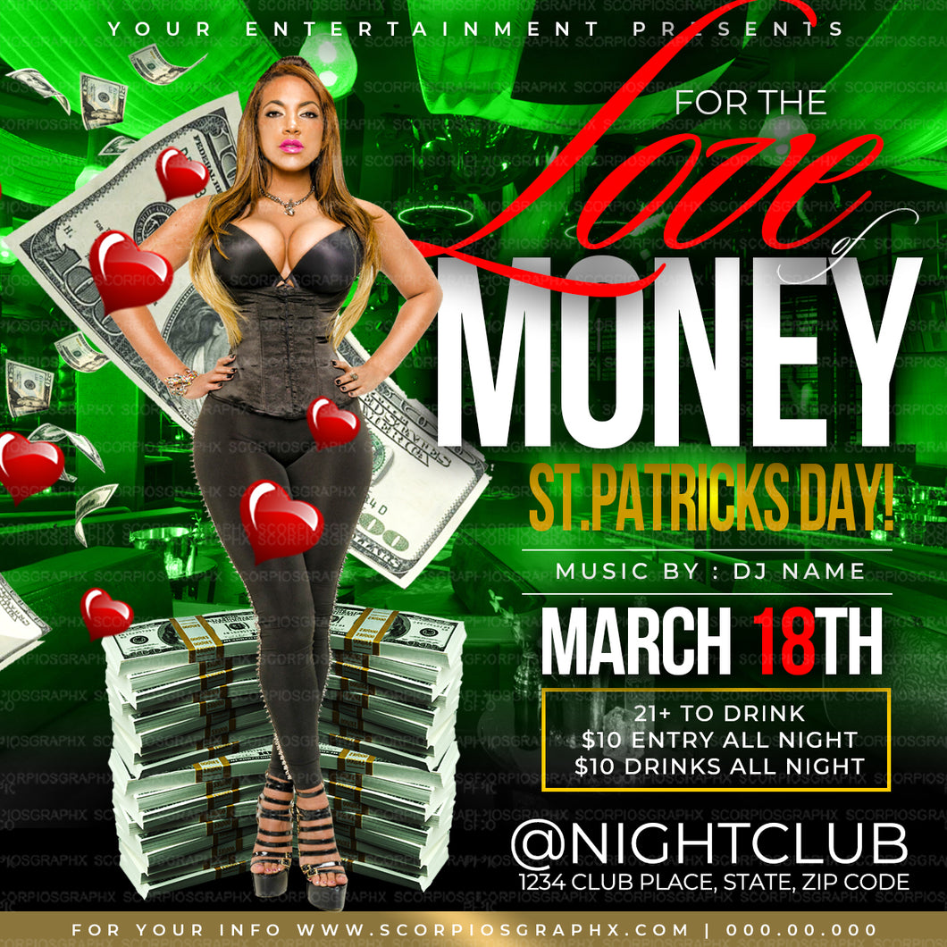 St Patricks Day Flyer Template