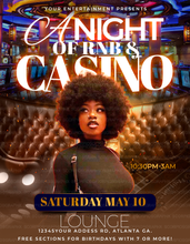 Load image into Gallery viewer, Casino Party Flyer
