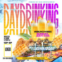 Load image into Gallery viewer, Day Party Flyer Template
