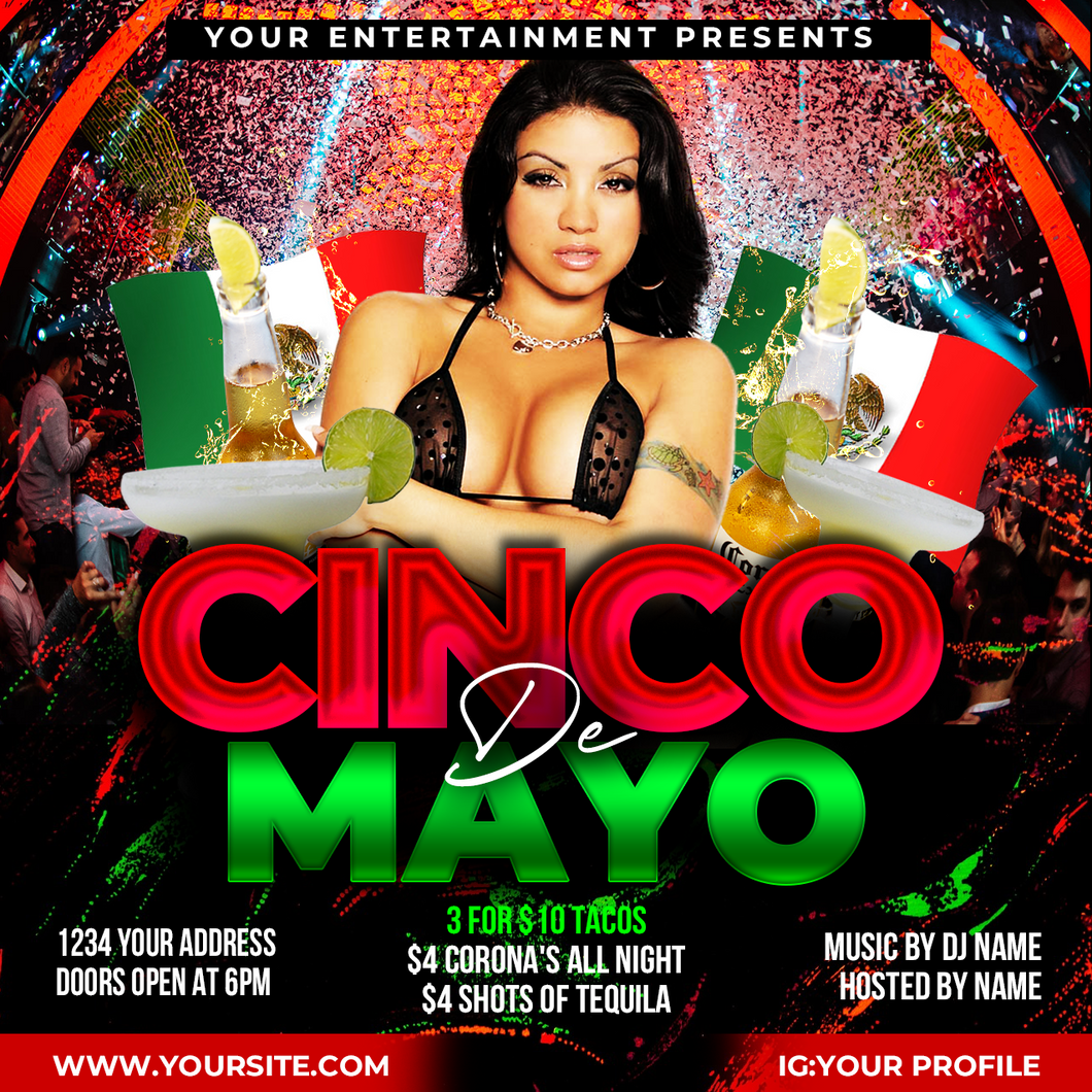 Cinco de Mayo Flyer Template