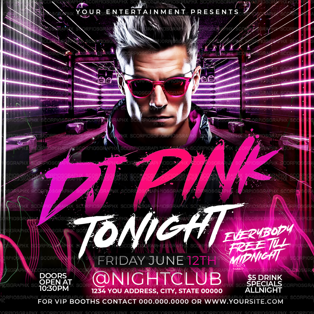 DJ Flyer Template