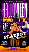 Load image into Gallery viewer, Halloween Night Reel Flyer Template
