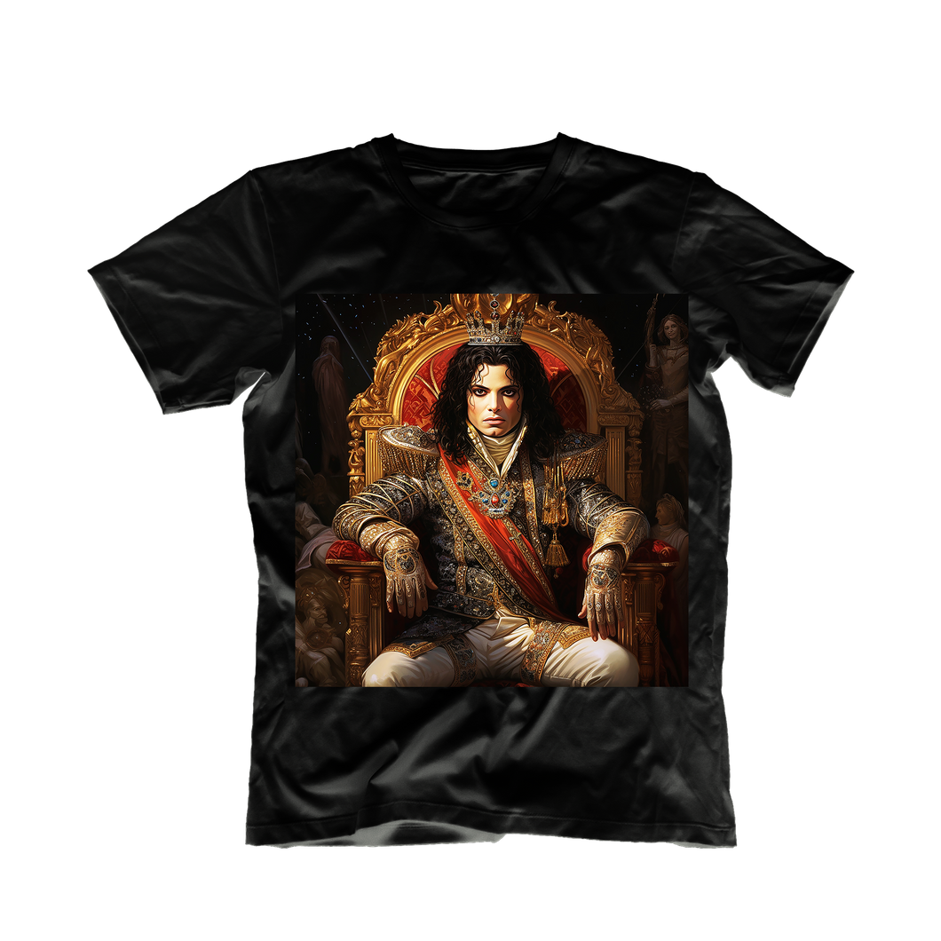The King Pop T-shirt Design | AI ART