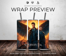 Load image into Gallery viewer, Destial - Supernatural PNG | Sublimation | Tumbler Wrap Design | Digital Download
