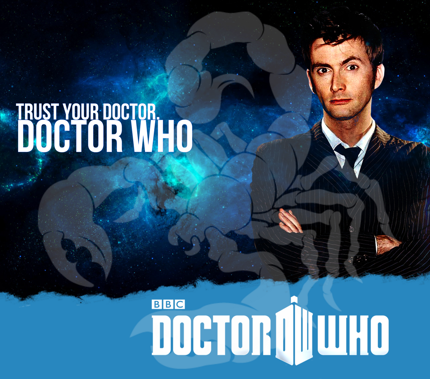 10th Doctor PNG | Sublimation | Tumbler Wrap Design | Digital Download