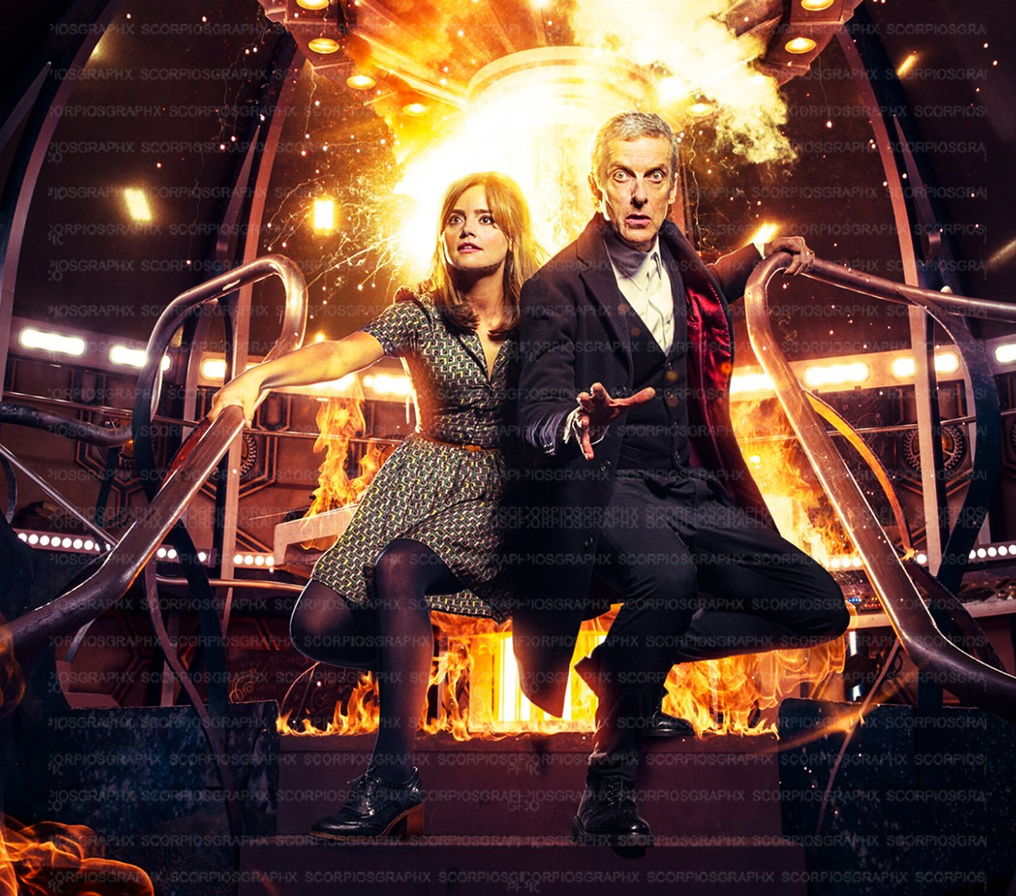 12th Doctor PNG | Sublimation | Tumbler Wrap Design | Digital Download