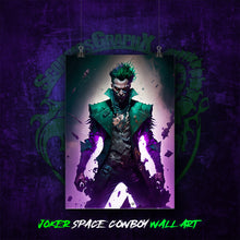 Load image into Gallery viewer, Joker Space Cowboy - Ai Art
