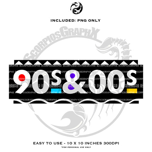 90s and 00s PNG