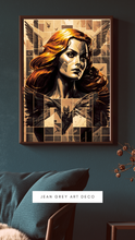 Load image into Gallery viewer, Jean Grey Art Deco - Wall Art
