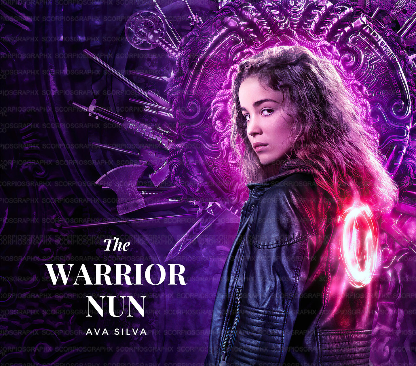 Warrior Nun PNG | Sublimation | Tumbler Wrap Design | Digital Download