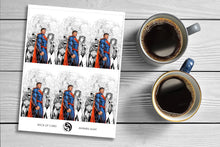 Load image into Gallery viewer, Dc Comics Tarot Cards, superhero tarot deck, printable Tarot cards, DIY tarot deck, DC tarot card deck, digital download
