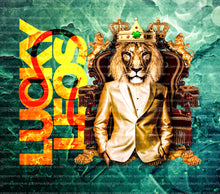 Load image into Gallery viewer, Lucky Leo PNG | Sublimation | Tumbler Wrap Design | Digital Download
