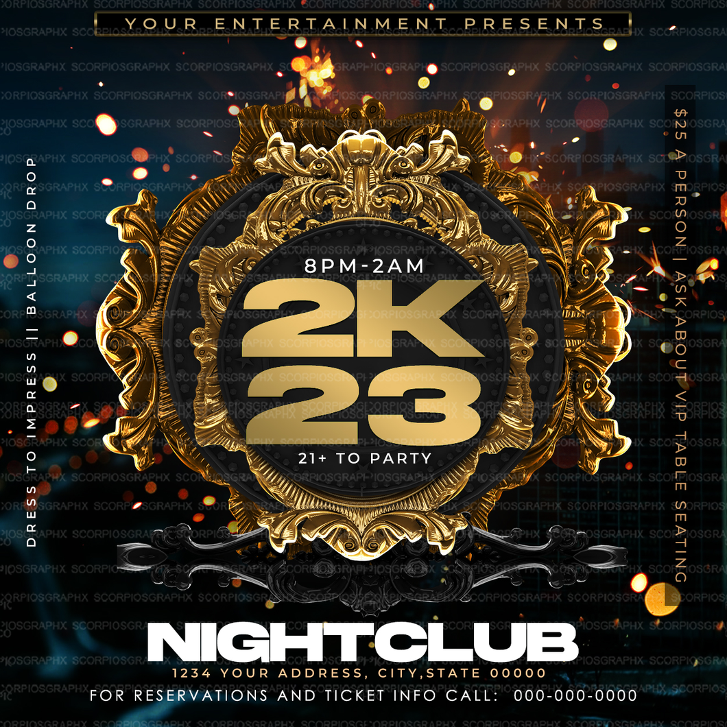 2k23 Flyer Template