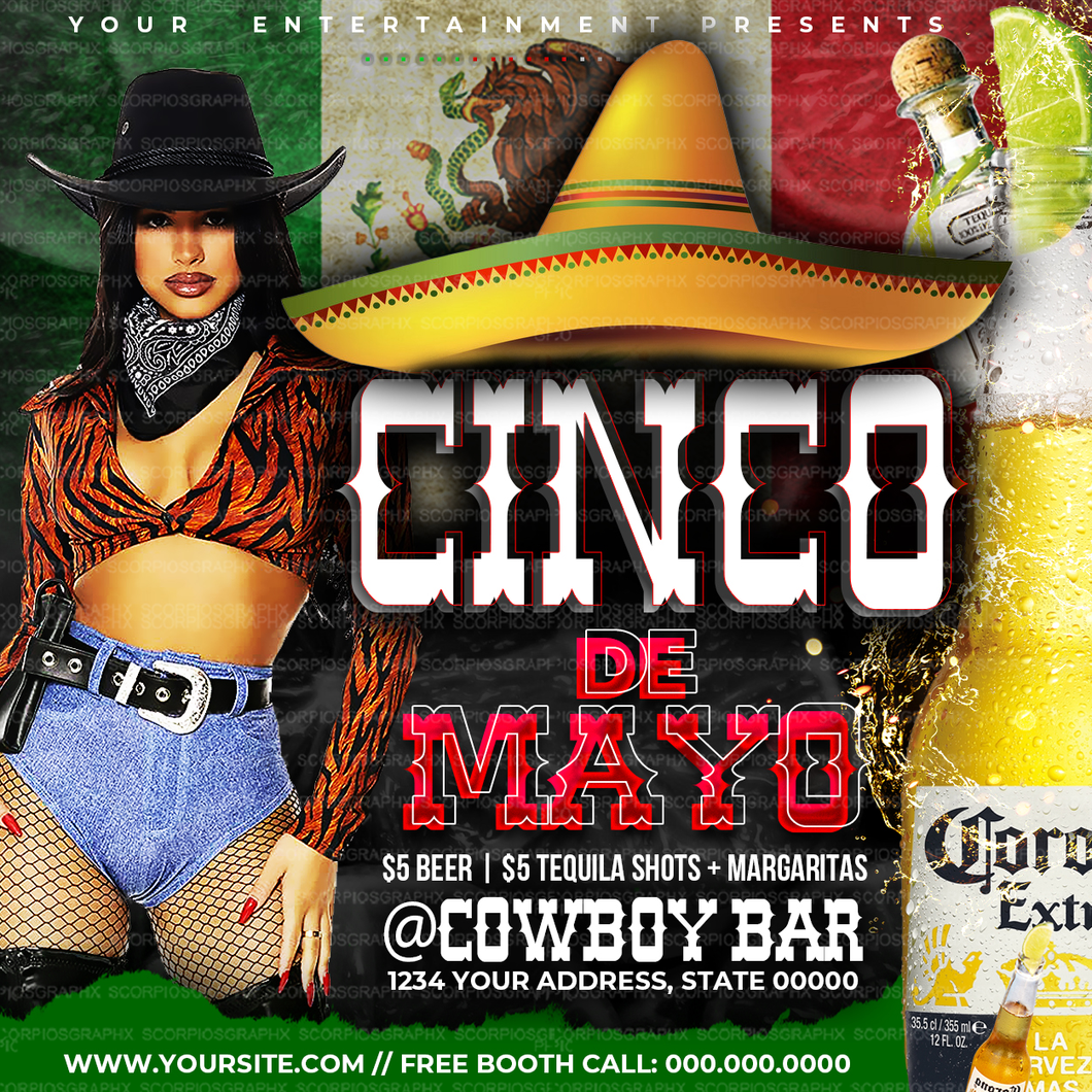 Cinco de Mayo Flyer Template