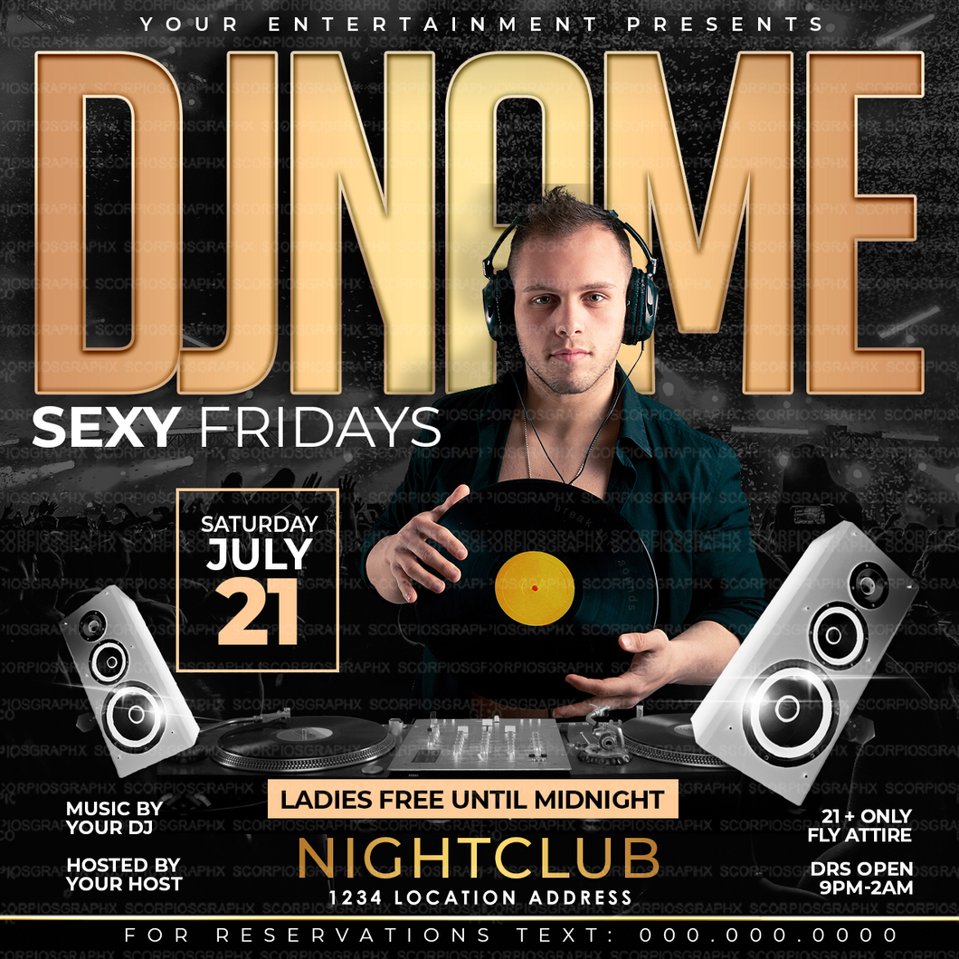 DJ Flyer Template