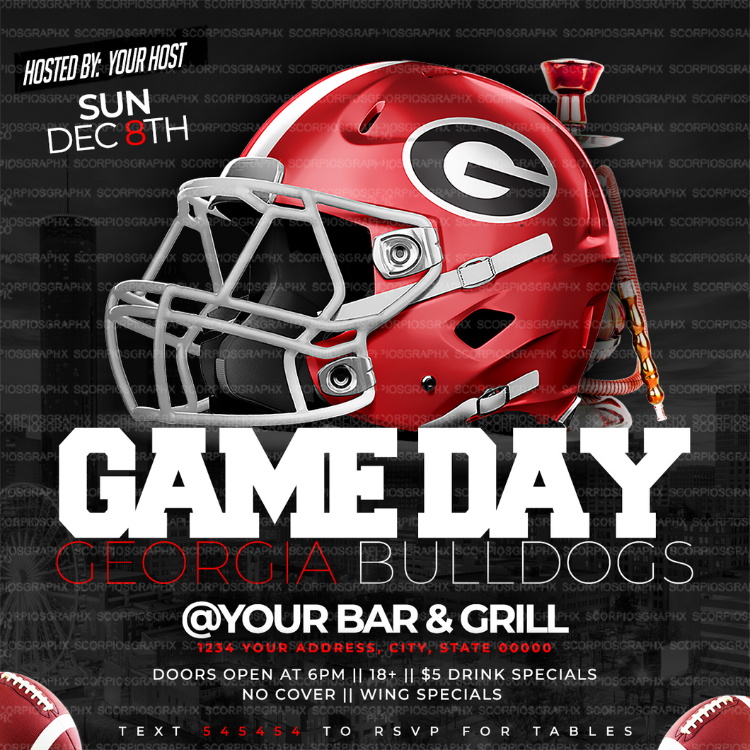College Football Flyer
