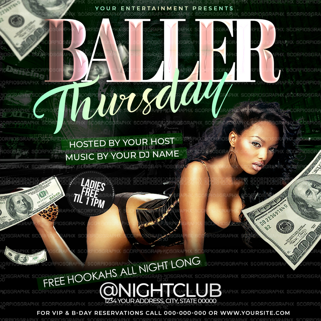 Sexy Thursday Flyer