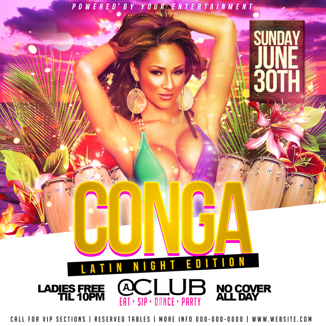 Conga Flyer