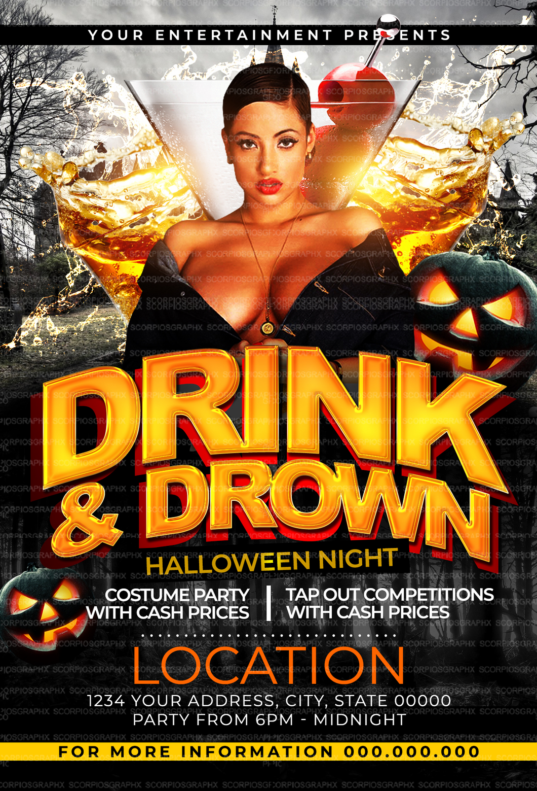 Halloween Party Flyer