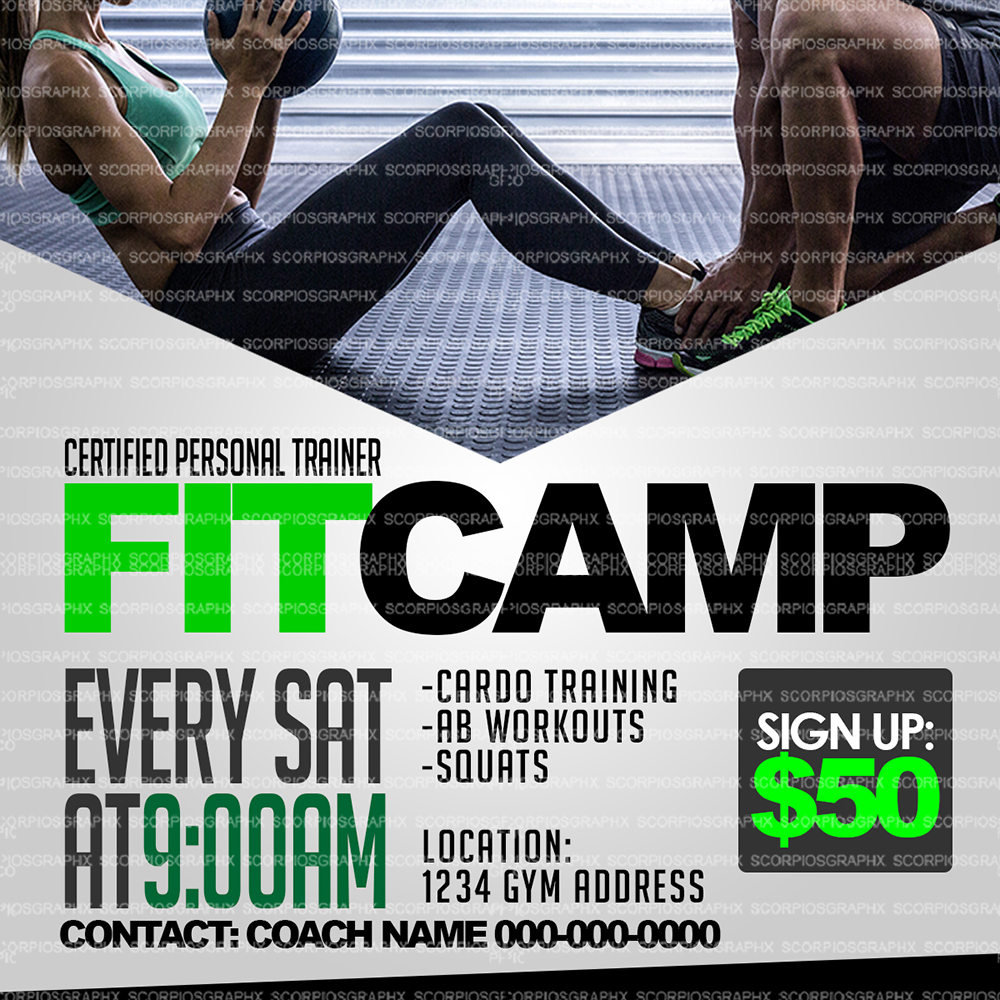 Fit Camp Flyer