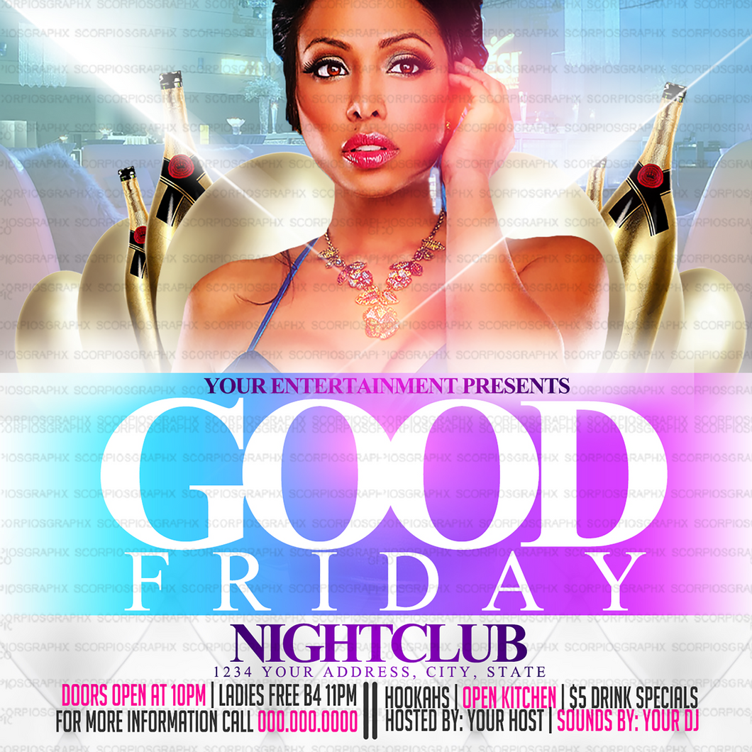 Good Friday Flyer Template