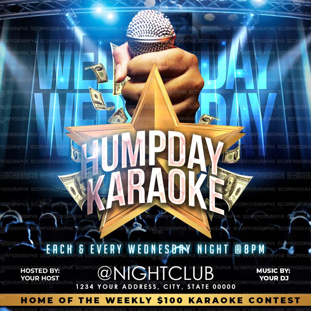 Karaoke Flyer