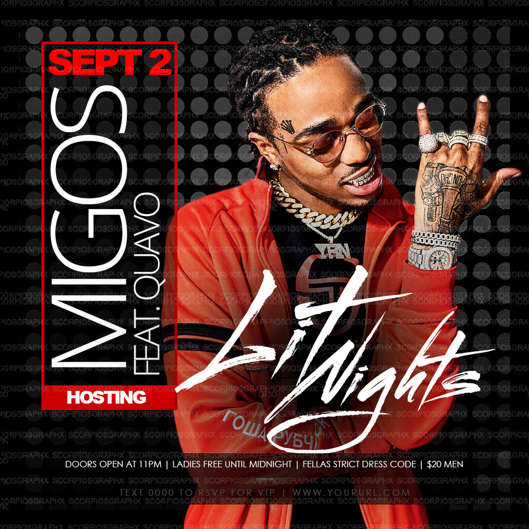 Artist Feature Flyer Template