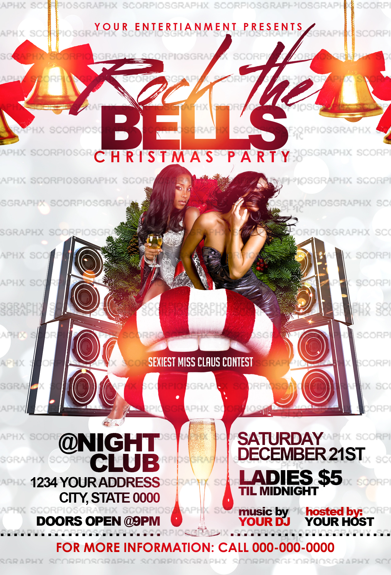Christmas Music Flyer