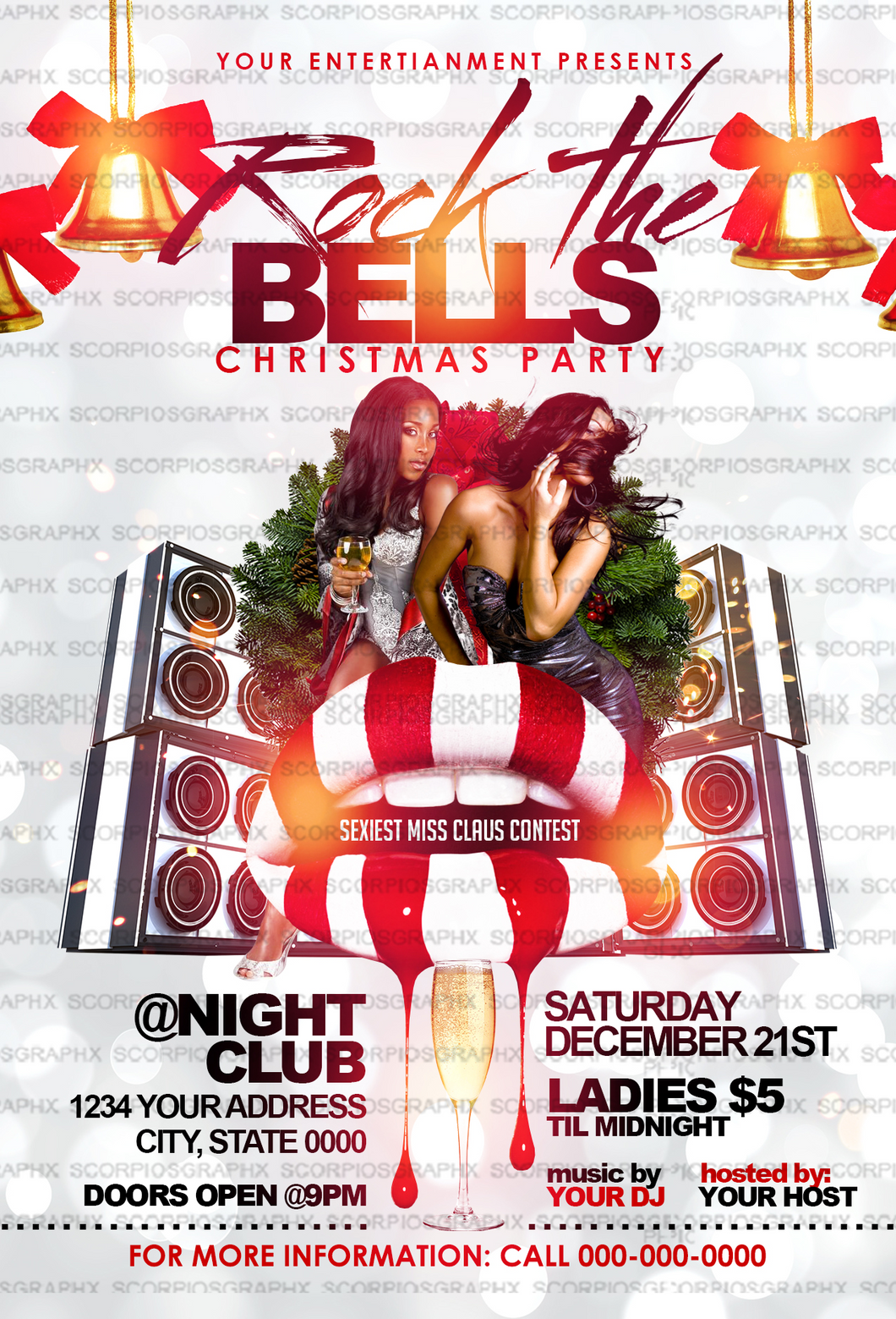 Christmas Music Flyer