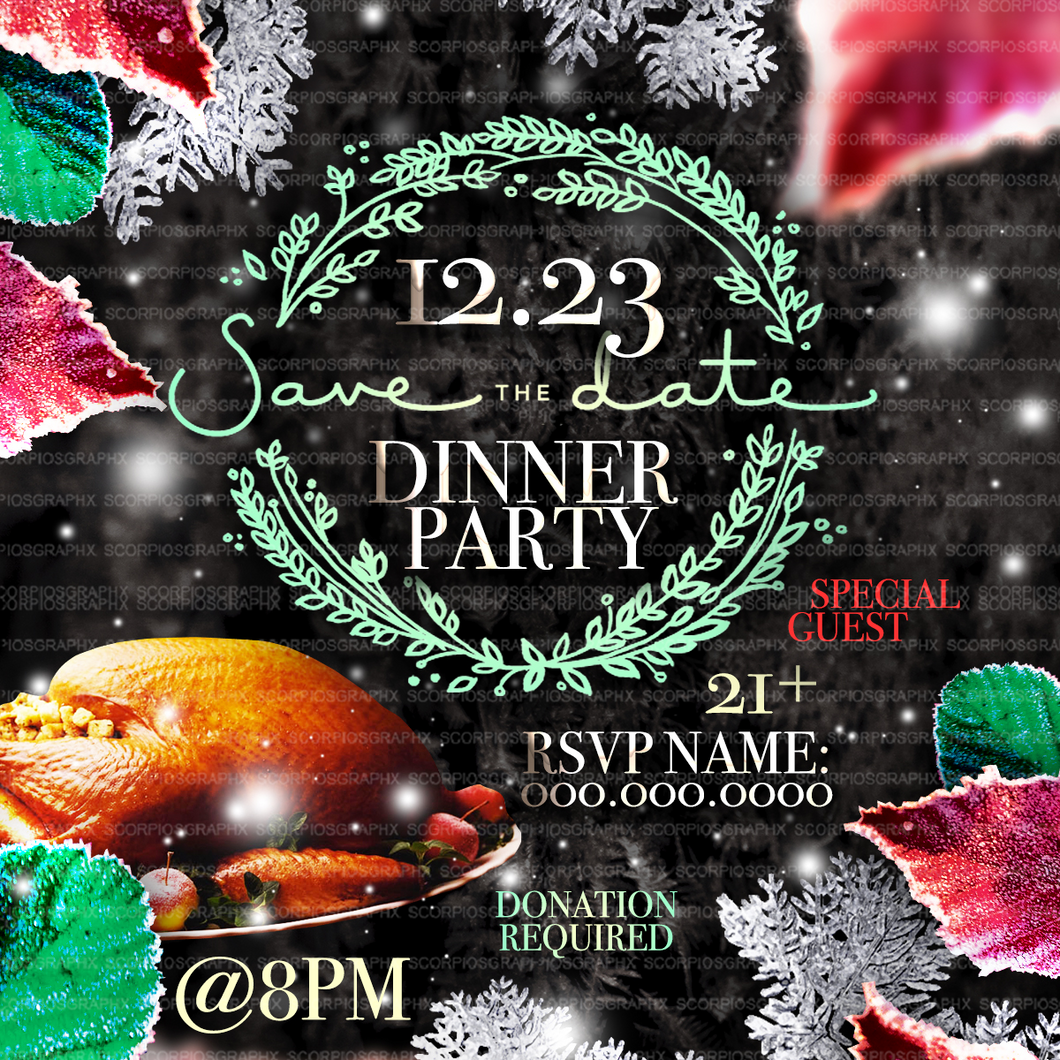 Save the Date - Christmas Flyer