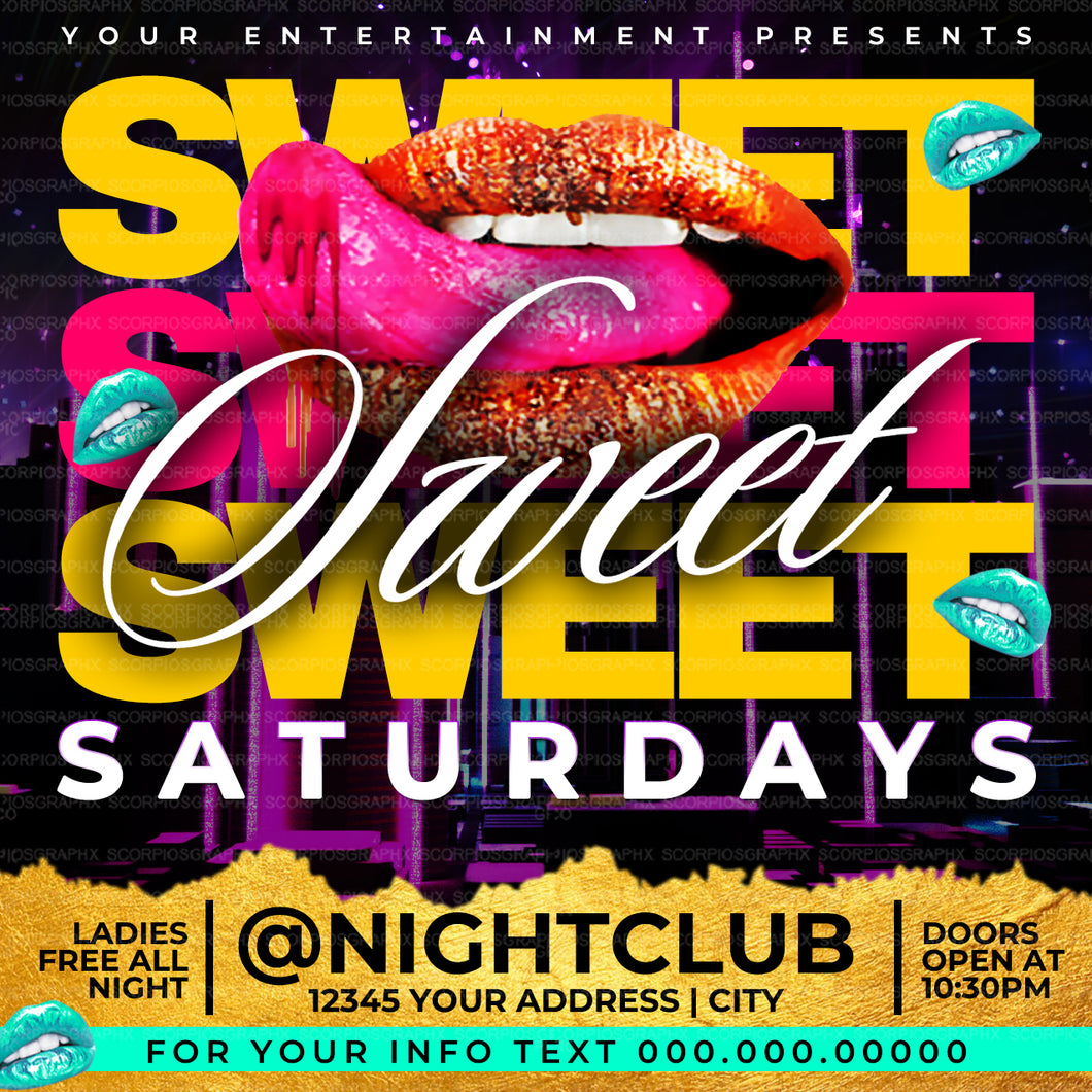 Ladies Night Flyer Template