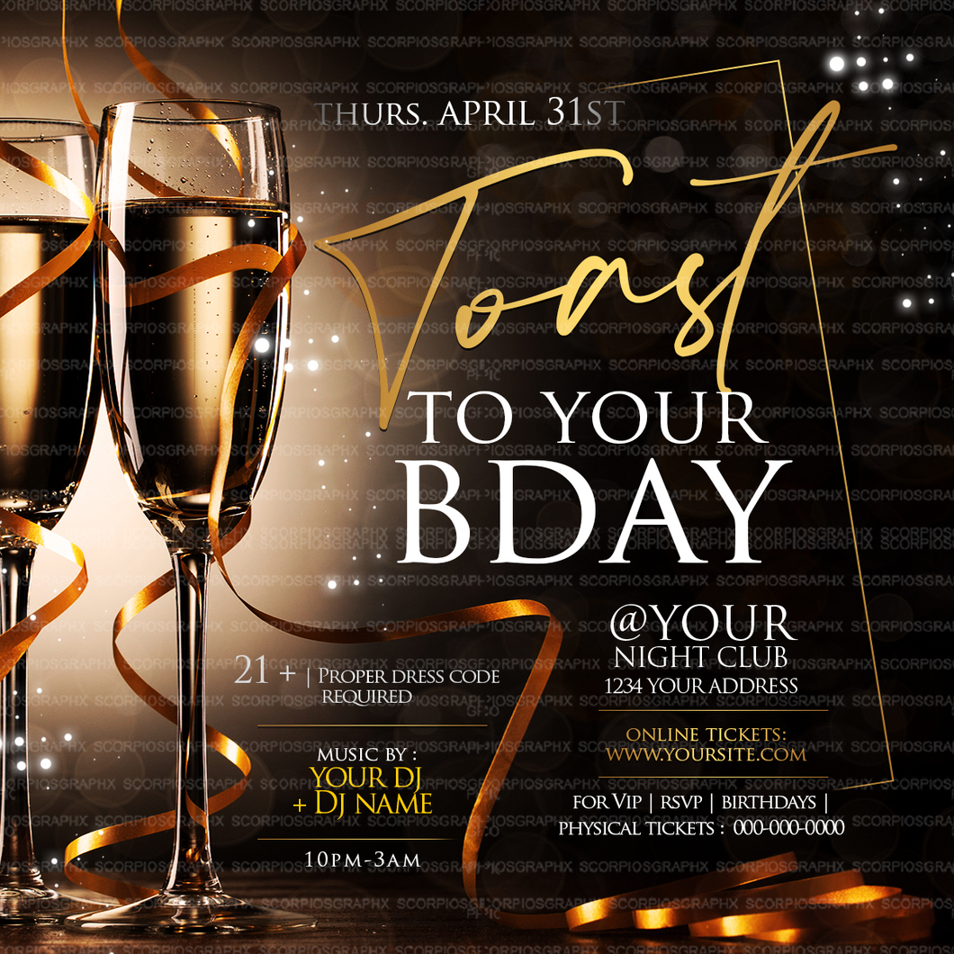 Birthday Flyer Template