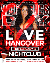 Load image into Gallery viewer, Love Hangover Flyer Template
