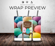 Load image into Gallery viewer, Easter PNG | Sublimation | Tumbler Wrap Design | Digital Download
